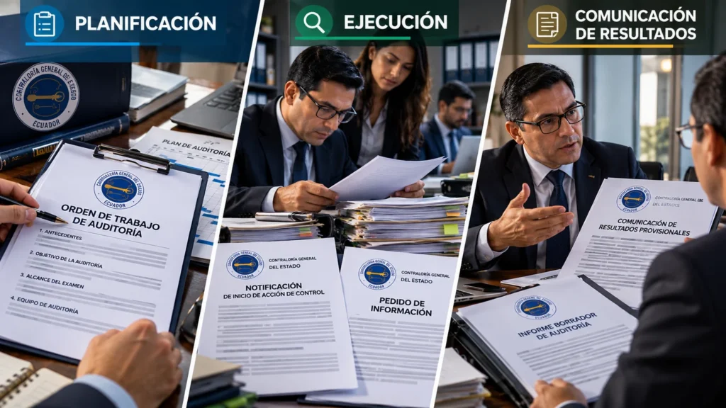 Las fases de una auditoría de la Contraloría: lo que ocurre antes del informe