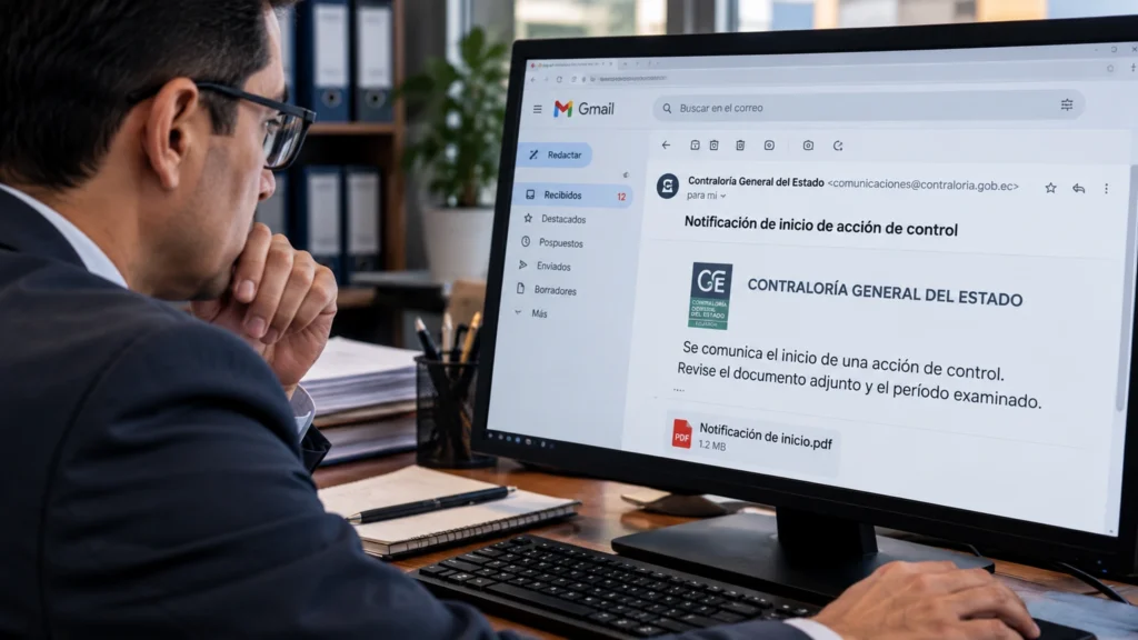 Recibí una notificación de la Contraloría: ¿qué significa y qué puede ocurrir después?