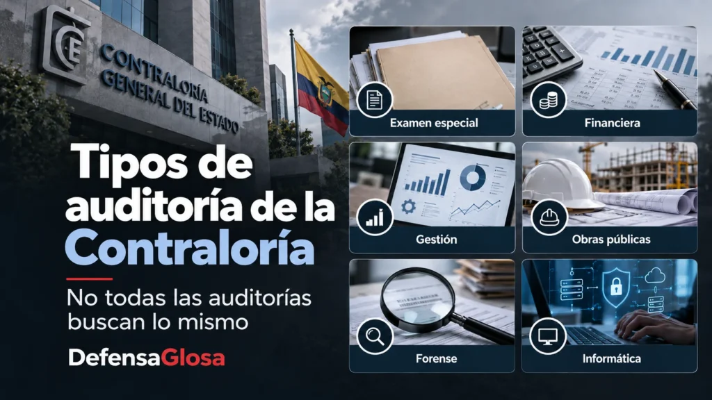 Tipos de auditoría de la Contraloría: qué revisa cada una y por qué importa